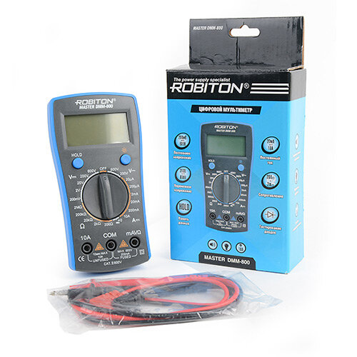 Мультиметр ROBITON MASTER DMM-800 BL1