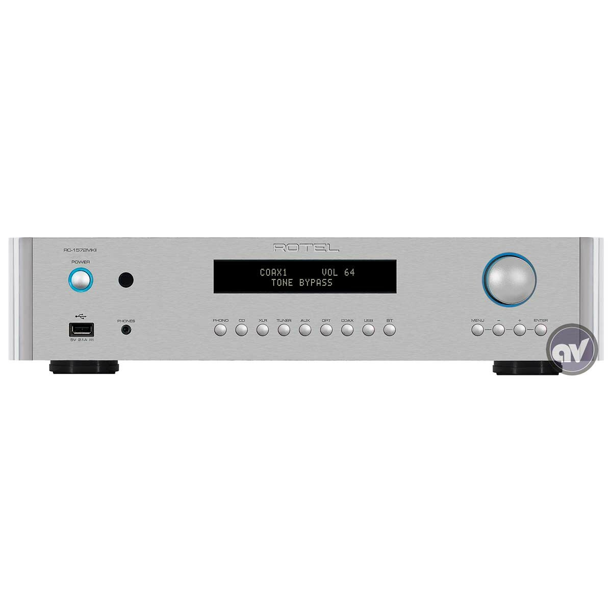 Предварительный усилитель Rotel RC-1572 MKII Silver