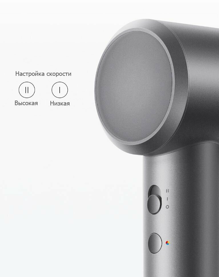 Фен для волос Xiaomi Mijia Hair Dryer H501 (GSH501LFW) Grey - фотография № 8