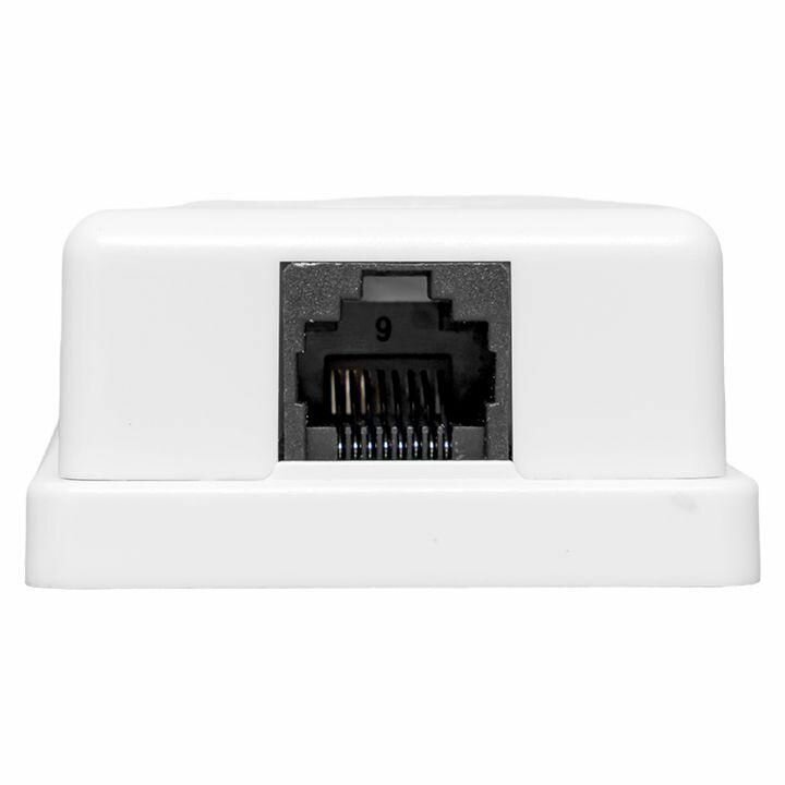 Розетка настенная TERACOM кат.5E неэкранированная 1 порт RJ-45 Dual IDC бел. EKF TRC-WBOX-1RJ45-5EUTP-WH - фотография № 5