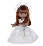 Кукла Precious Moments Key to My Heart Auburn (Драгоценные Моменты Ключ к сердцу рыжая) 32 см, The Doll Maker - изображение