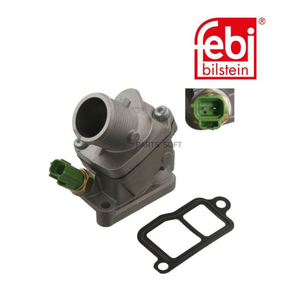 FEBI 34850 Термостат с прокладкой VOLVO C30/S60/V70/XC70/XC90