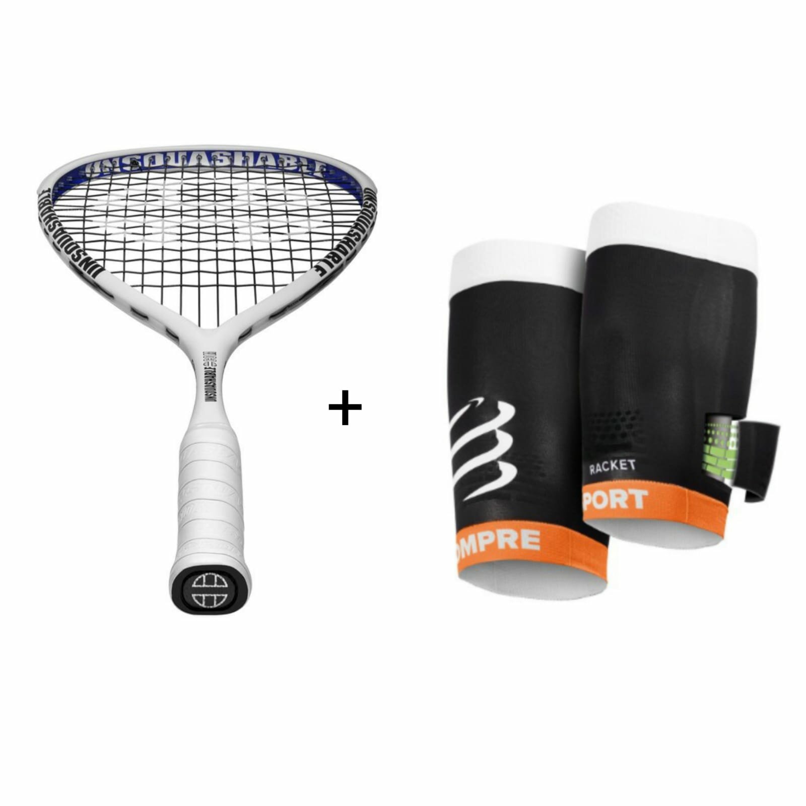 Ракетка THERMO-TEC 125+Компрессионный манжет бедро-Quad racket