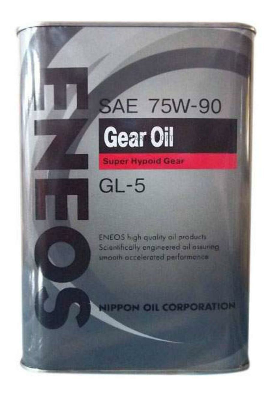 ENEOS OIL1366 ENEOS GEAR GL-5 75W90 (1L)_масло трансмиссионное! полусинт.\API GL-5, MIL-L-2015 E ZF