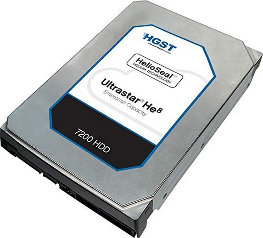 Жесткий диск HGST 8TB SAS 3,5" Ultrastar He8 12Gb/s, 7200rpm, 128MB, 0F23657 (HUH728080AL5204)