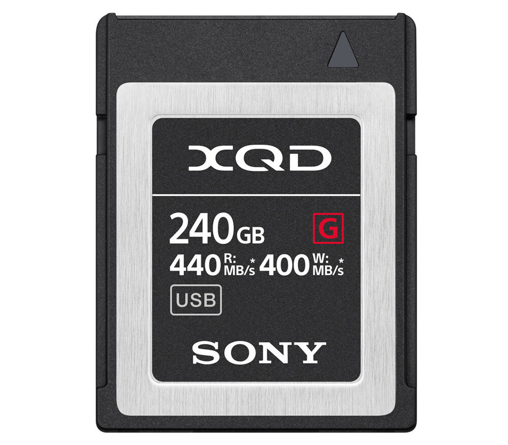 Карта памяти Sony XQD 240GB R440/W400MB/s (QDG240F)
