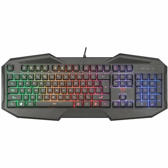 Клавиатура TRUST INTERNATIONAL B.V. Trust Gaming Keyboard GXT 830-RW Avonn USB, RGB, Black (22511)