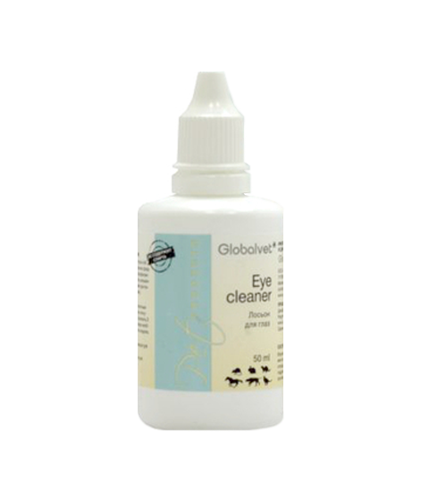Globalvet Eye cleaner лосьон для мягкого очищения глаз и области вокруг глаз для собак и кошек (50 мл)