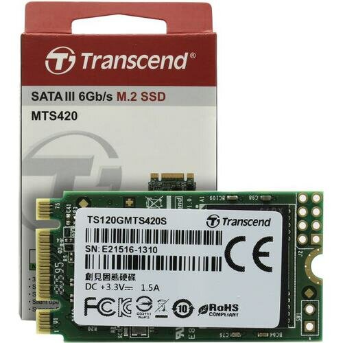 SSD Transcend MTS420S 120 Гб TS120GMTS420S