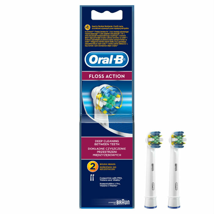 Oral-B Насадки для электрических зубных щеток Floss Action EB25, 2 шт