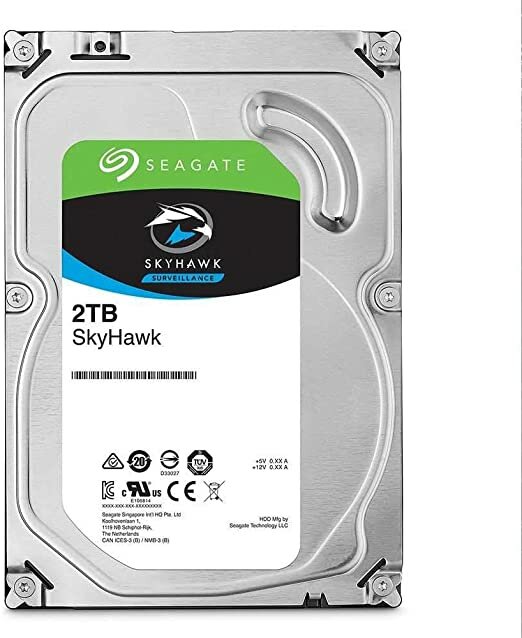 2TB Seagate SkyHawk (ST2000VX012) {Serial ATA III, 5900 rpm, 64mb, для видеонаблюдения