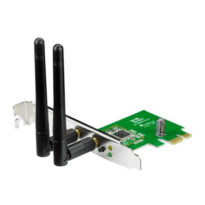  ASUS PCE-N15 // WI-FI 802.11n, 300 Mbps PCI-E Adapter, 2  ; 90-IG1U003M00-0PA0