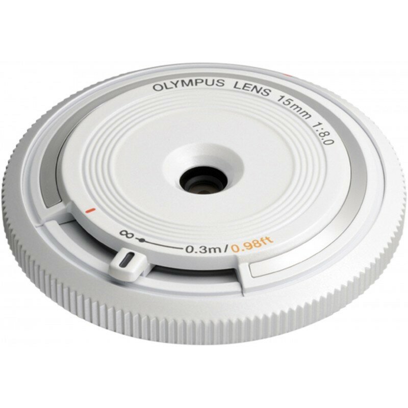 Olympus Body Cap Lens 15mm f8.0 белый