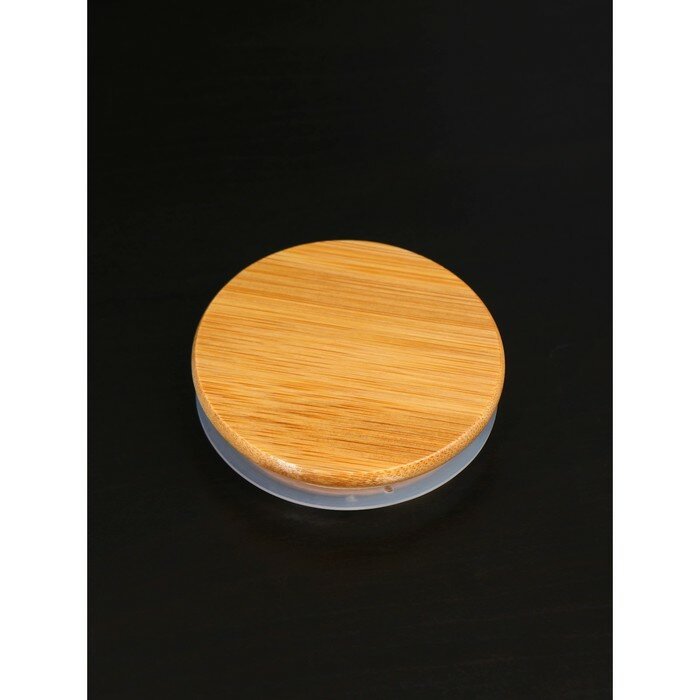 Крышка для чайника BellaTenero «ЭКО», d=8,1 см (7 см), бамбук, металл - фотография № 2