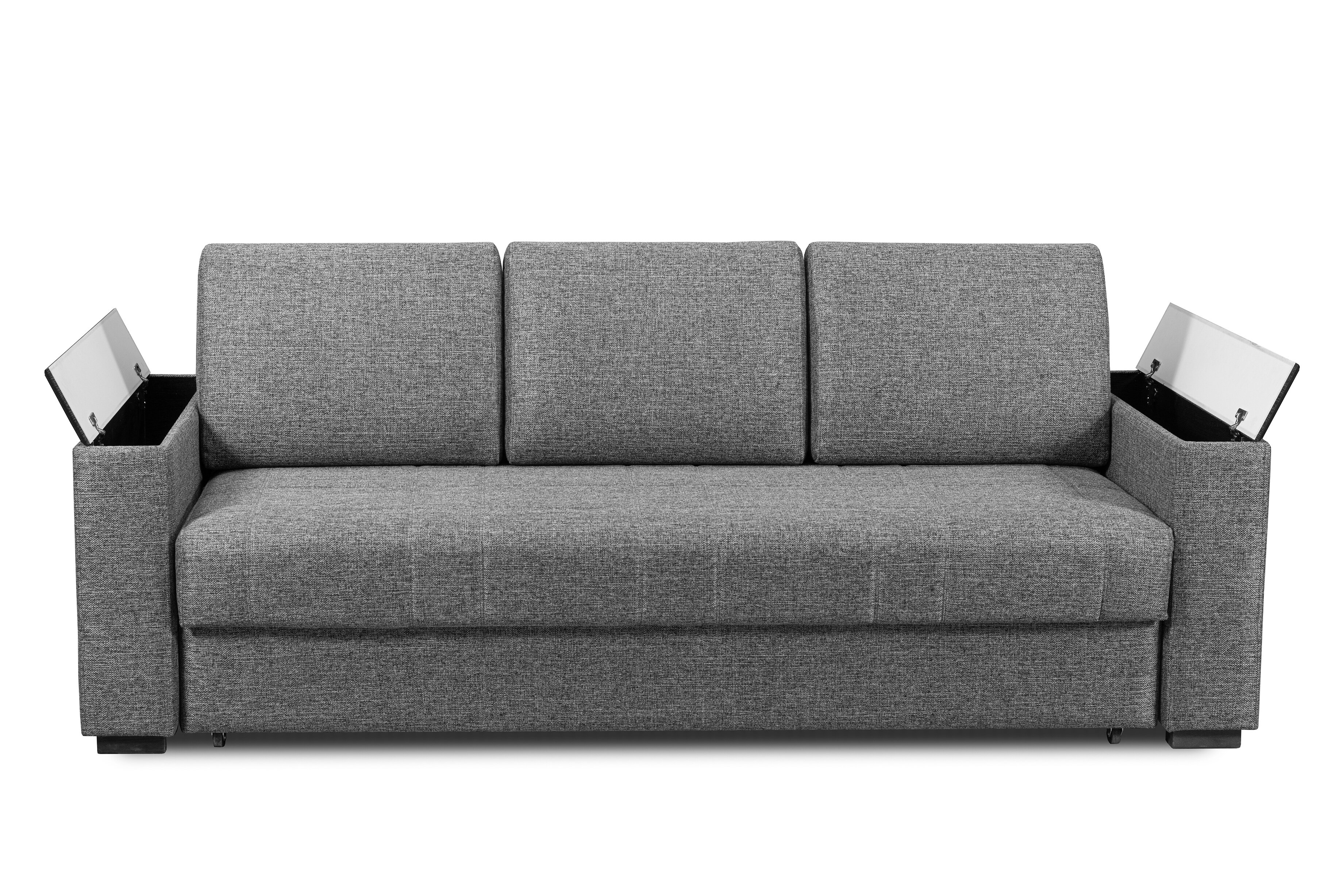 Диван-кровать Sofa Collection Базилевс Венге, Тёмно-Серый - фотография № 3