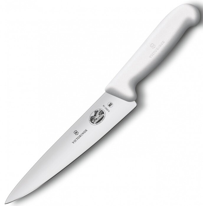 Victorinox Kitchen 5.2007.19 Нож для разделки мяса и птицы victorinox, лезвие прямое с заостренным кончиком 19 см, белый