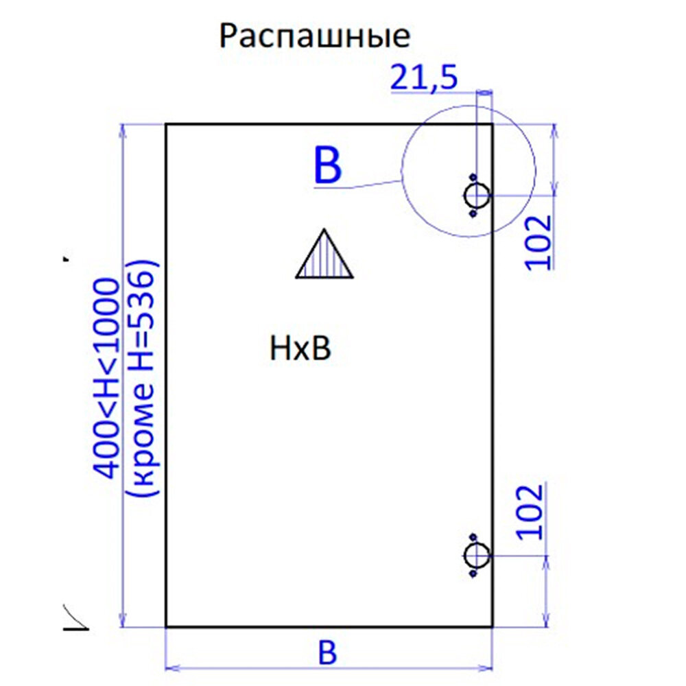 Фасад для шкафа дуб табачный craft koo4 496х716х18 мм - фотография № 4