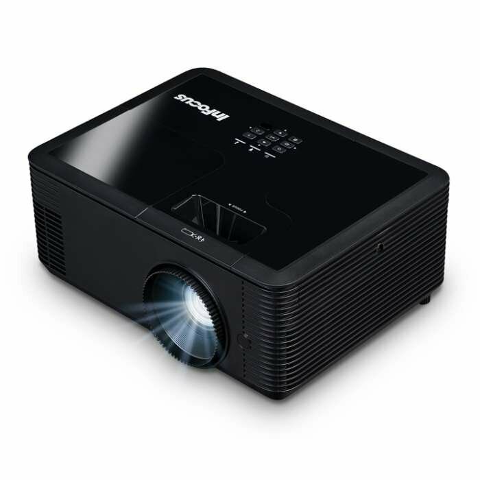 Проектор INFOCUS IN134 DLP,4000 ANSI Lm,XGA(1024x768),28500:1,1.94-2.16:1,3.5mm in,Composite video,VGAin,HDMI 1.4aх3(поддержка 3D),лампа 15000ч.(ECO mode),3.5mm out,Monitor out(VGA),RS232,3,2кг