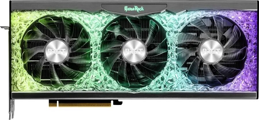 Видеокарта Palit NVIDIA GeForce RTX 4070TI, RTX4070Ti GAMEROCK CLASSIC OC, 12ГБ, GDDR6X, OC, Ret