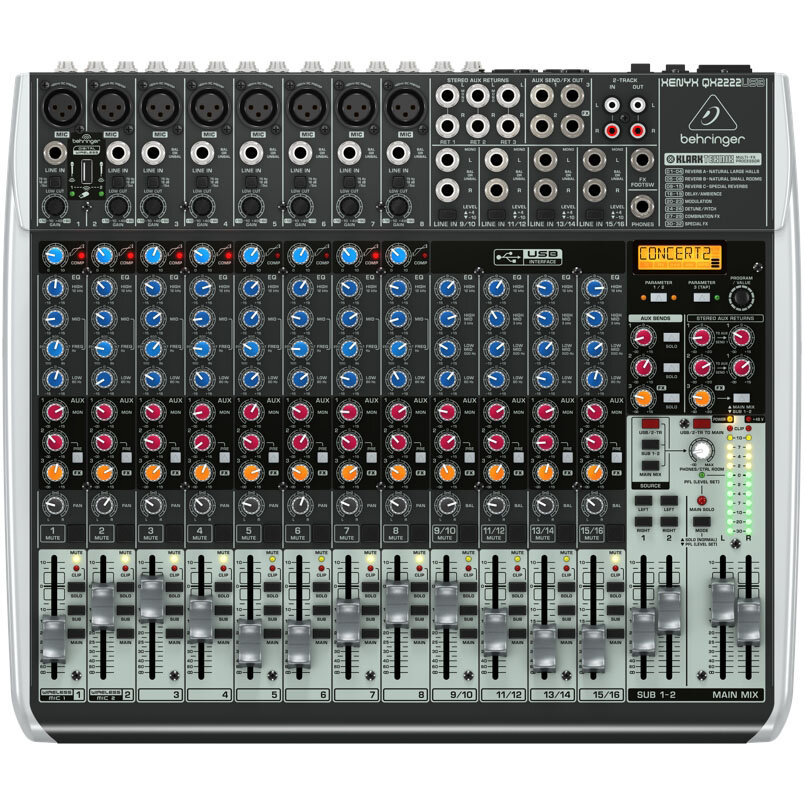 Behringer QX2222USB Аналоговые микшеры