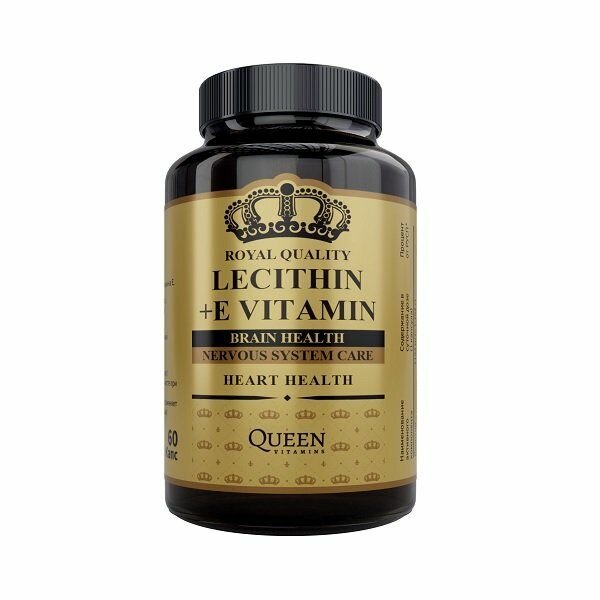 Queen Vitamins Lecithin + Vitamin E капс.
