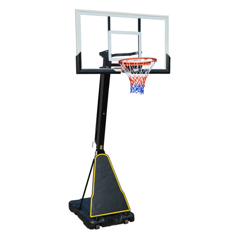 Футбол, волейбол, баскетбол DFC Баскетбольная мобильная стойка DFC STAND50P 127x80cm поликарбонат винт. рег-ка