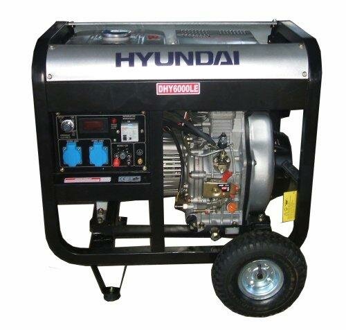 Дизельные генераторы Hyundai DHY 6000 LE-3