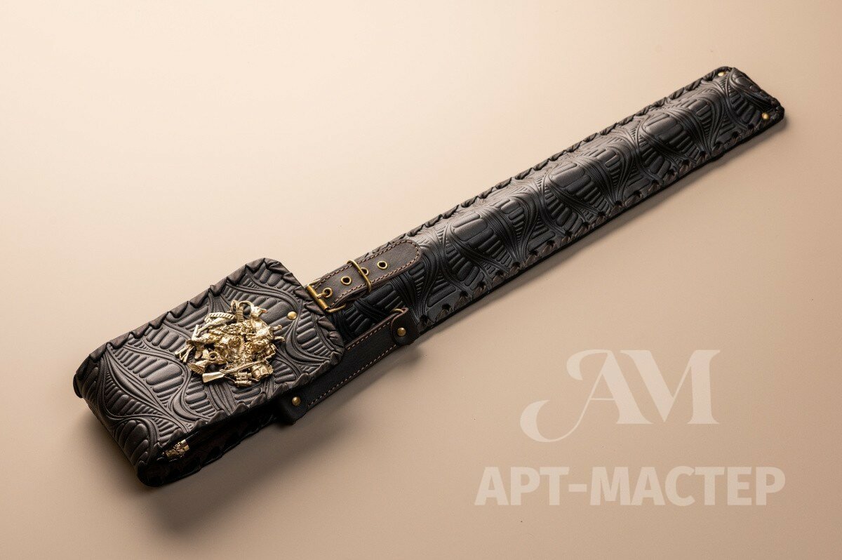 Art Master Шампуры Art Master Чехол узкий тисненный накладка 3D + вилка - фотография № 4
