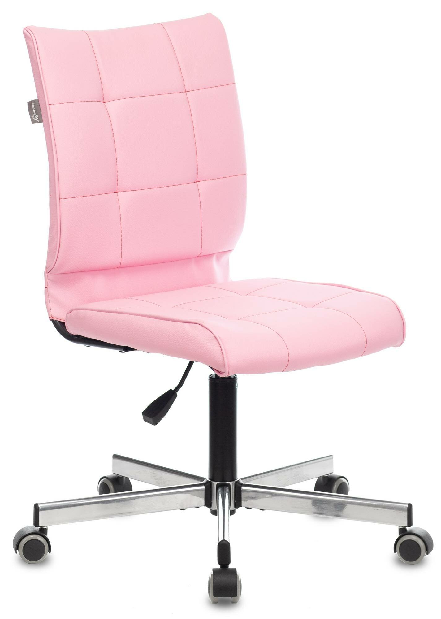 Кресло Бюрократ CH-330M, обивка: эко.кожа, цвет: светло-розовый