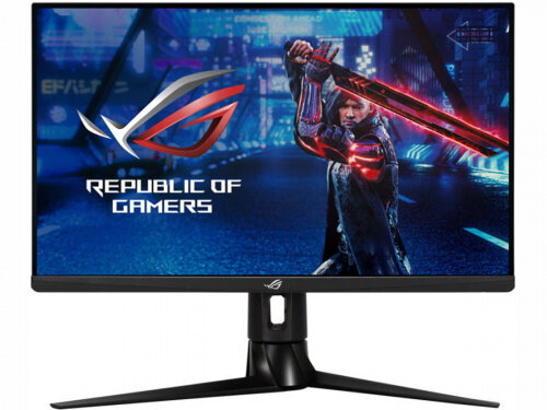 Монитор Asus 27"(2560x1440) Asus ROG STRIX XG27AQ 90LM06U0-B01370/матрица IPS Матовая /Встроенные колонки Регулировка высоты