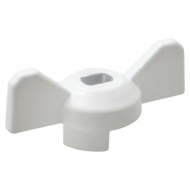фото ручка-бабочка усиленная MPF для крана 1/2"-3/4" белая