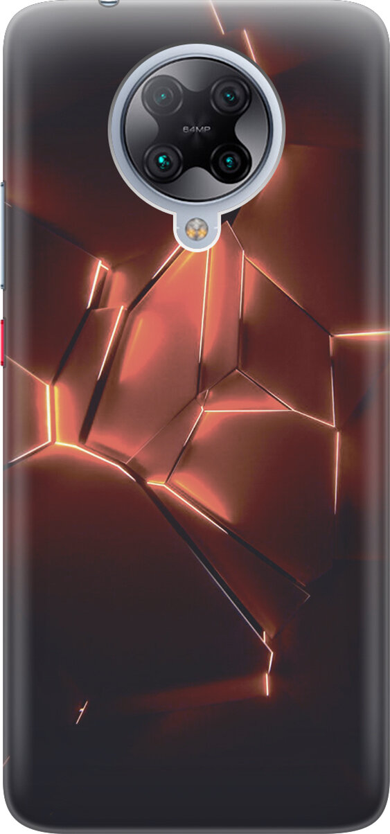 фото Силиконовый чехол Красные фонари на Xiaomi Redmi K30 Pro / Poco F2 Pro / Сяоми Редми К30 Про / Поко Ф2 Про
