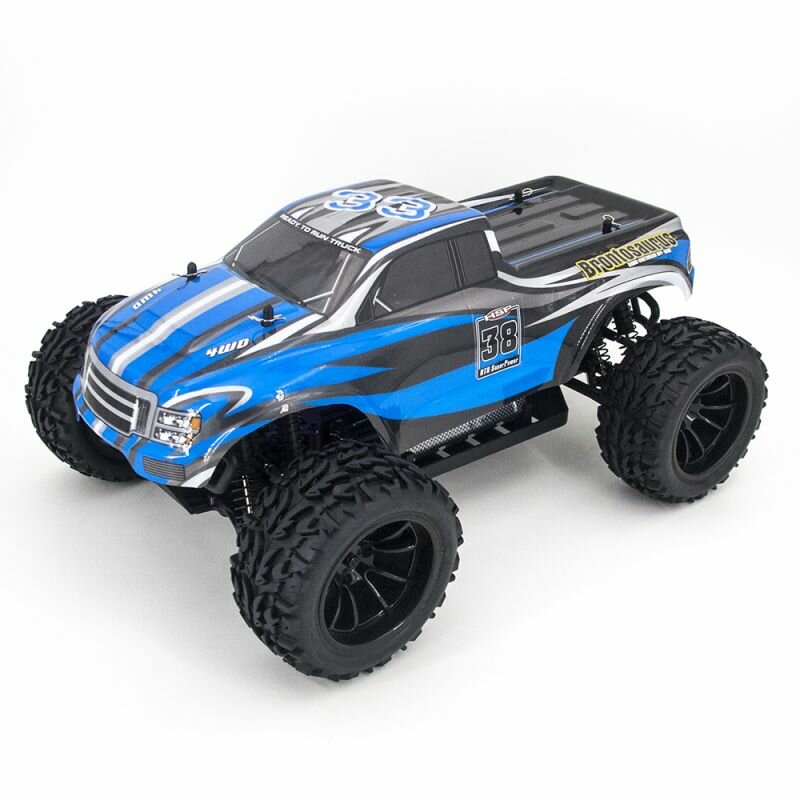 Модели машин с электродвигателем HSP Радиоуправляемый джип HSP Electric Off-Road Car 4WD 1:10 - 94111-NC111-BL - 2.4G