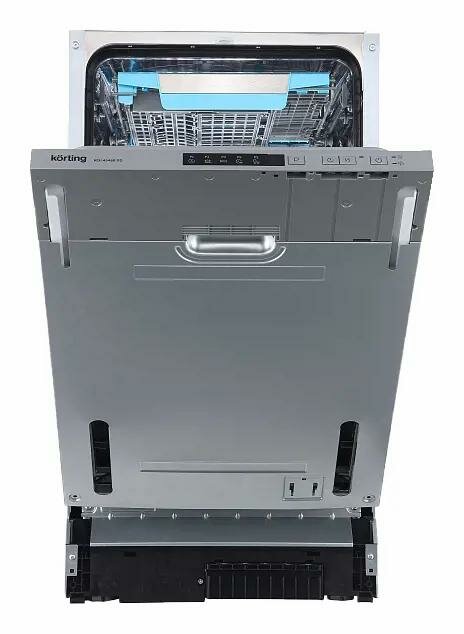 Встраиваемые посудомоечные машины Korting/ Полновстр., 45 см, 10 компл., слайдерное крепление двери
