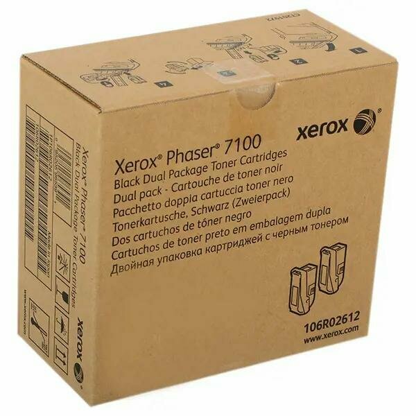 Картридж лазерный Xerox 106R02612 черный