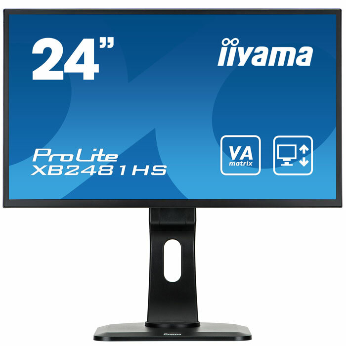  24" Iiyama ProLite XB2481HS-B1 VA 1920x1080 6ms DVI-D, HDMI, VGA