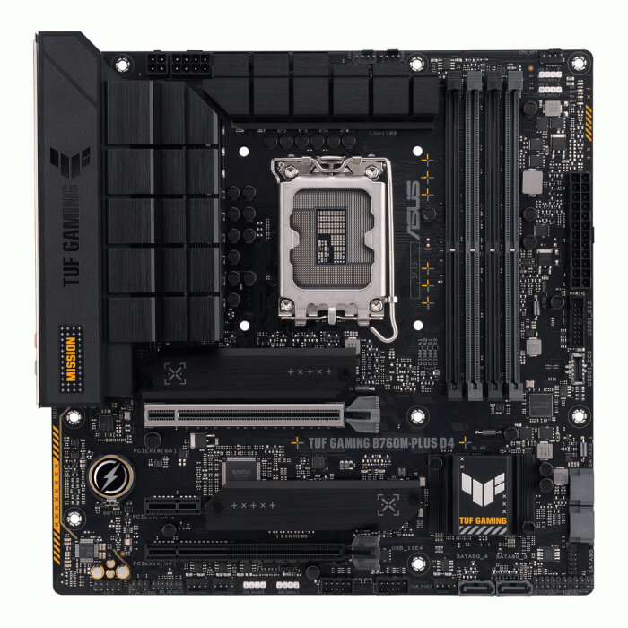 Материнская плата ASUS TUF GAMING B760M-PLUS D4 (LGA1700)