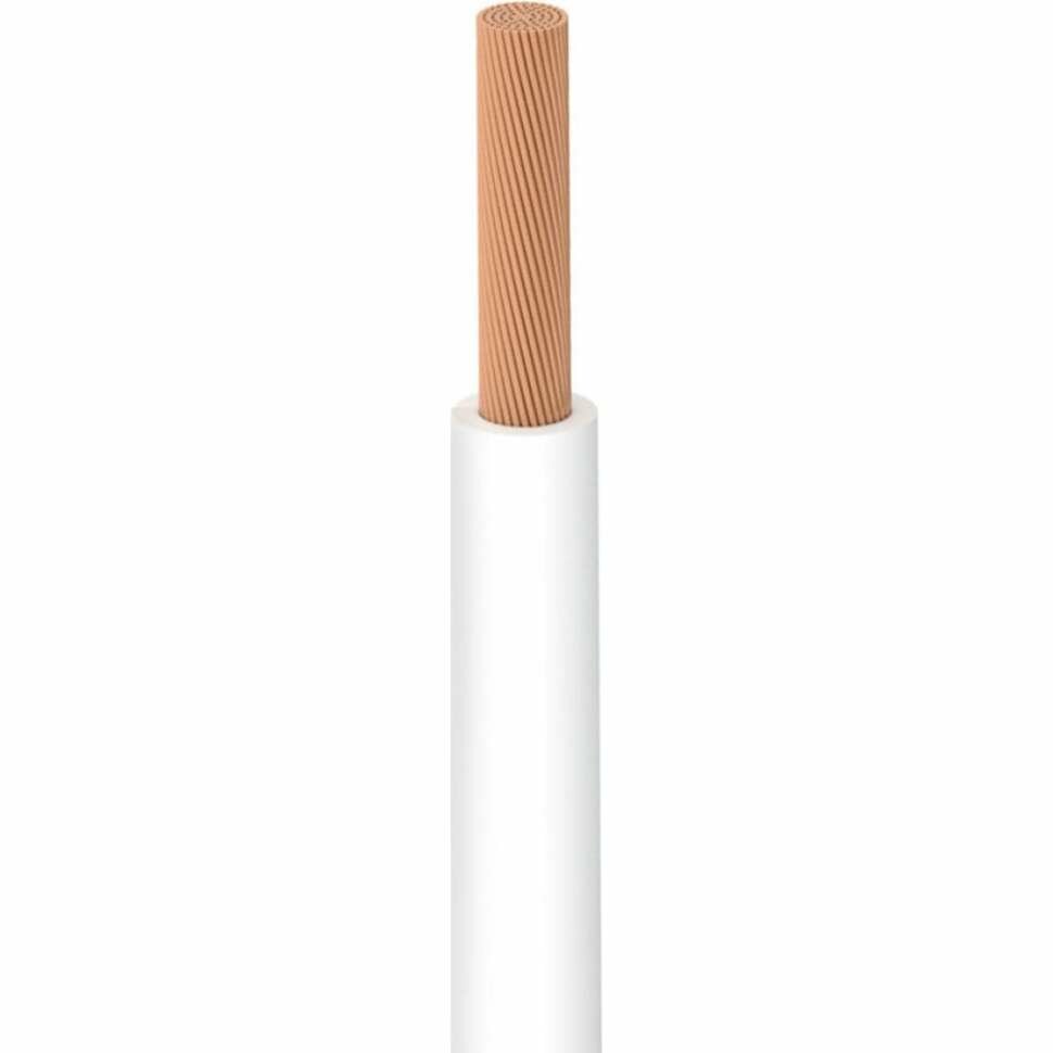 фото Провод ореол ПуГВ нг А LS 1х0,5 белый 100м 00-00003391