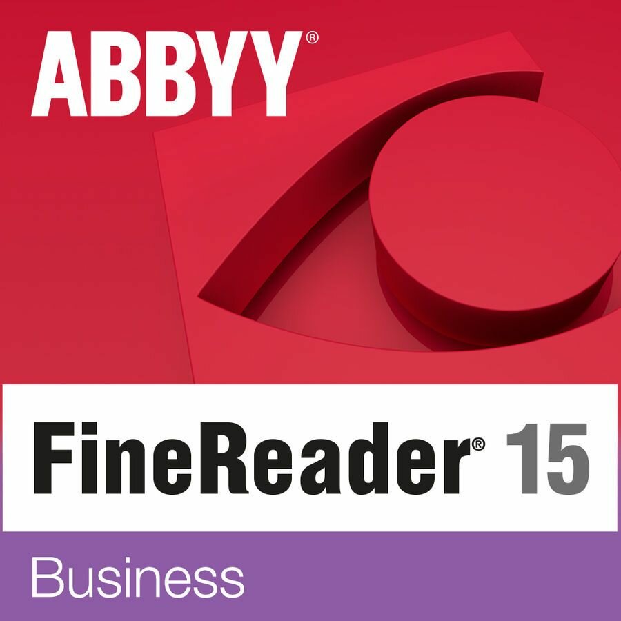 Программное обеспечение ABBYY Abbyy FineReader 15 Business box