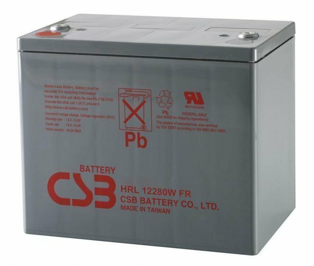 Аккумуляторная батарея CSB HRL12280W FR