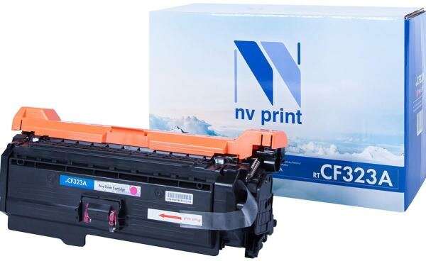 Картридж NVP совместимый NV-CF323A Magenta для HP Color LaserJet M680dn/ M680f/ M680z (16500k)
