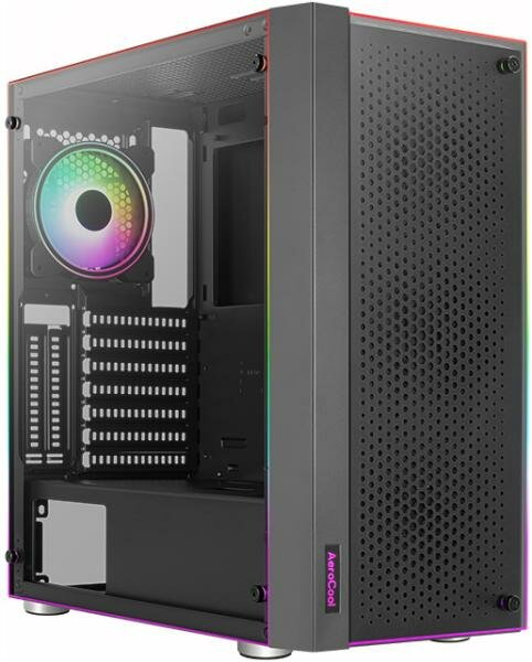 Корпус ATX Aerocool Skribble Без БП чёрный