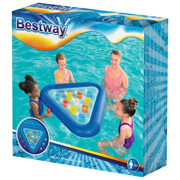 Bestway Игра для бассейнов «Пинг-Понг», 105 х 97 см, от 3 лет, 52560 - фотография № 5