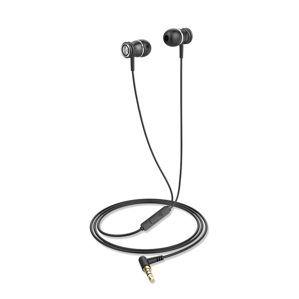 Проводные наушники Havit Wired earphone E48P Black - фото №1