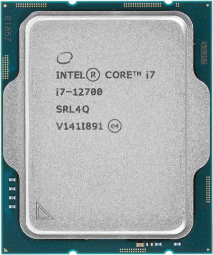 CPU Intel Core i7-12700 Alder Lake OEM 2.1 ГГц/ 4.8 ГГц в режиме Turbo, 25MB, Intel UHD Graphics 77