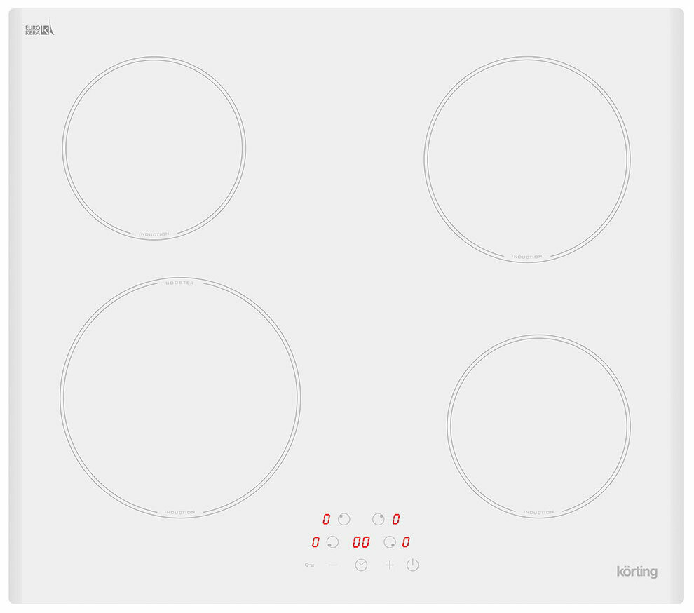 Встраиваемая электрическая варочная панель Korting HI 64013 BW