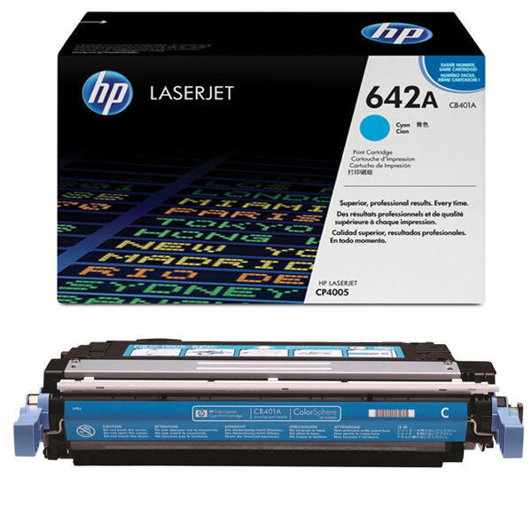 Лазерный картридж Hewlett Packard CB401A (HP 642A) Cyan