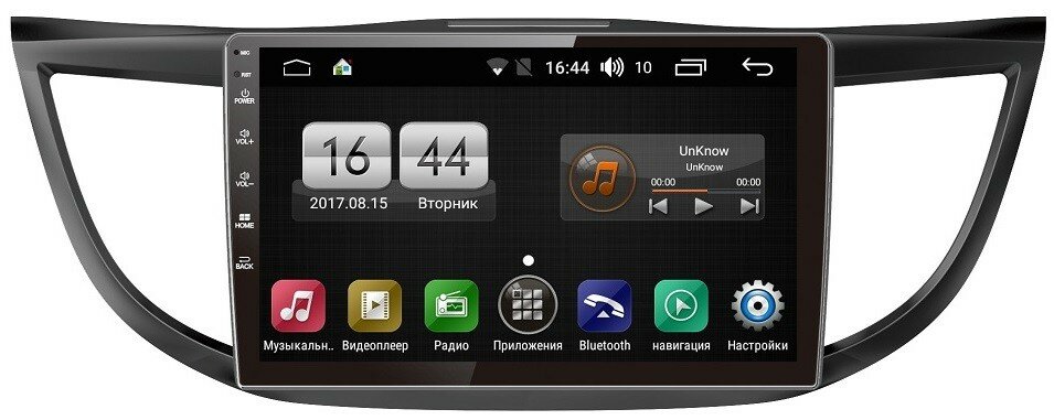 Штатная магнитола для Honda CR-V 2012-2018 - FarCar TM469M на Android 10, 8-ядер, 2Гб-32Гб, встроен 4G модем