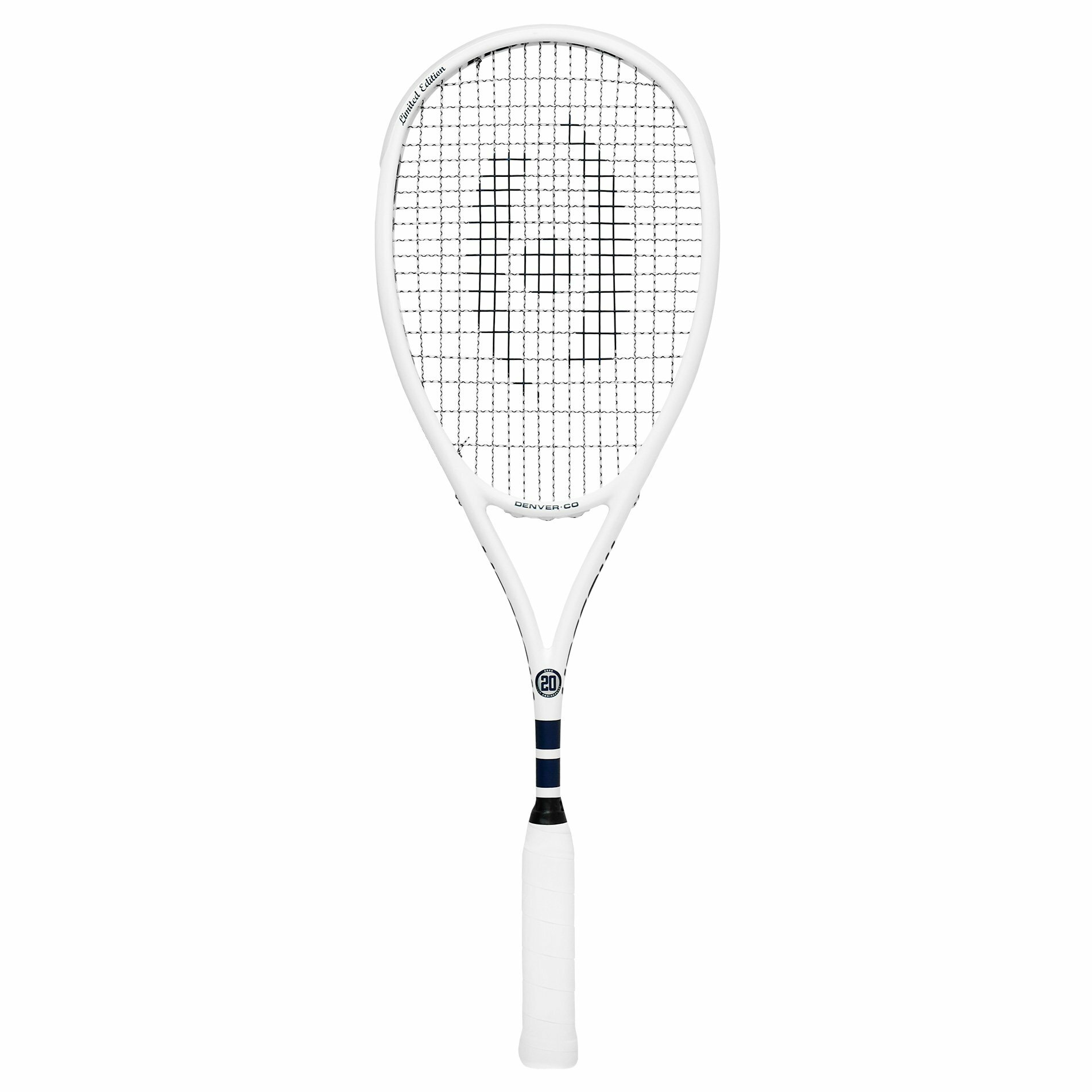 Ракетка для сквоша Harrow M-140 Squash Racquet, 20th Anniversary Limited Edition, White/Navy