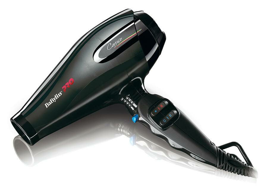 Фен Babyliss Pro Caruso черный (BAB6520RE)